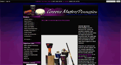 Desktop Screenshot of gmpercussion.com